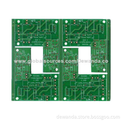 Double-sided PCB for electronics products, FR-4 base material
